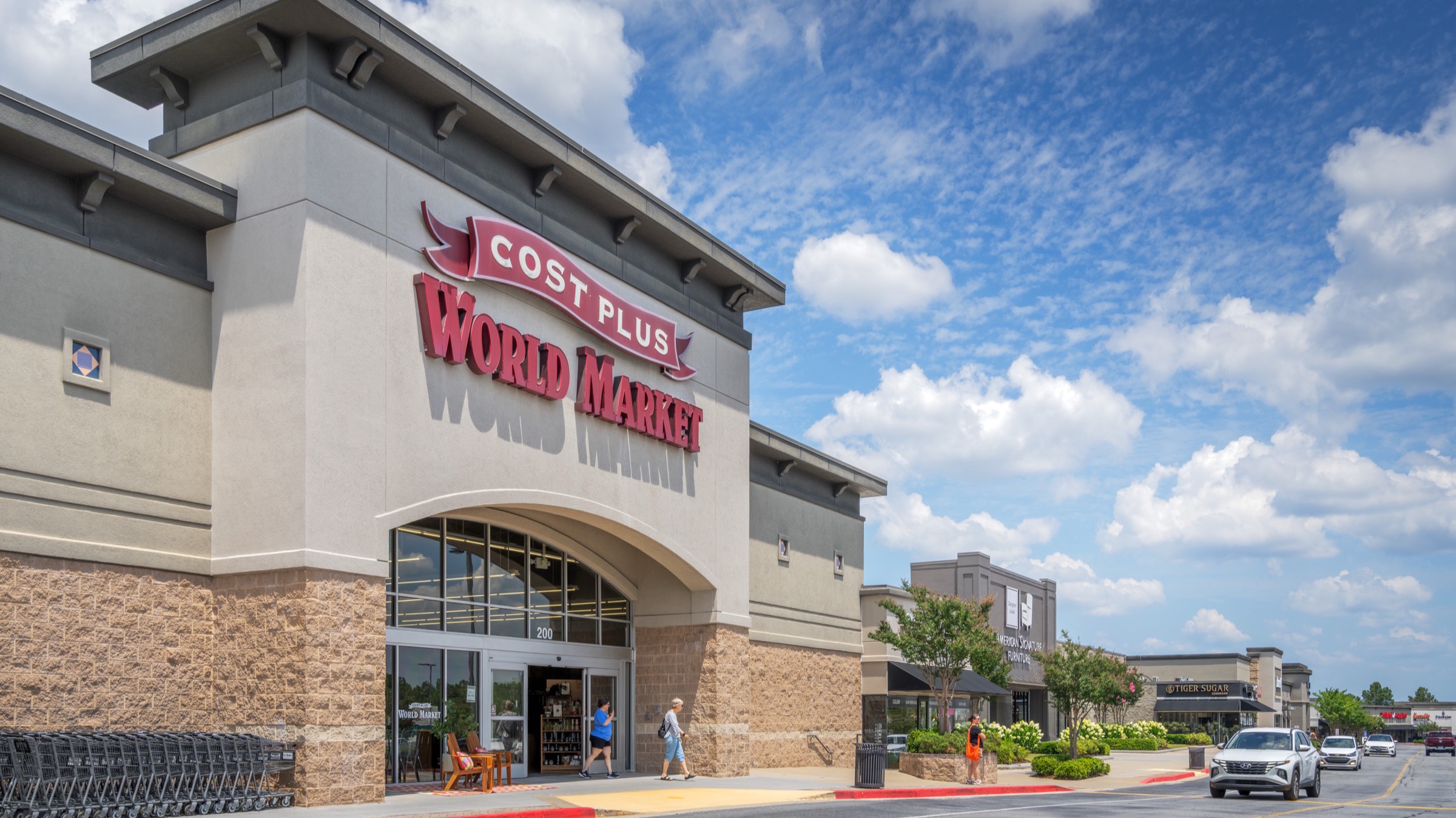 Cost Plus World Market entrance at Cobb Place Shops